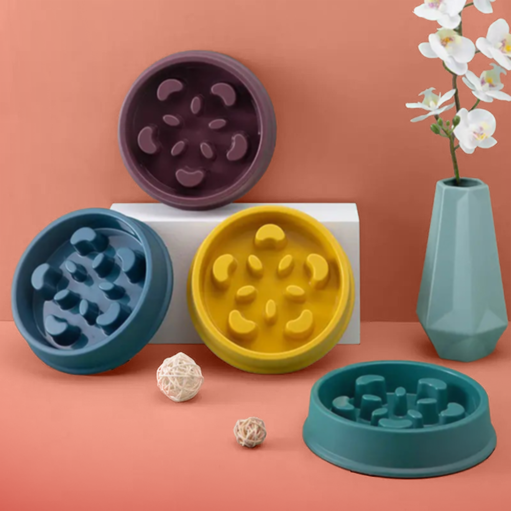 Petal Slow-Feed Anti-Slip Bowl