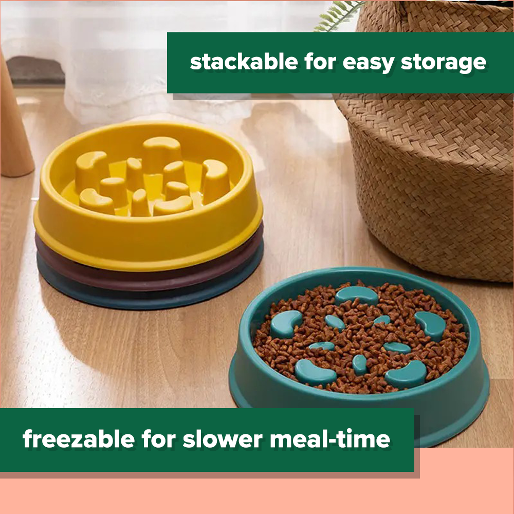 Petal Slow-Feed Anti-Slip Bowl