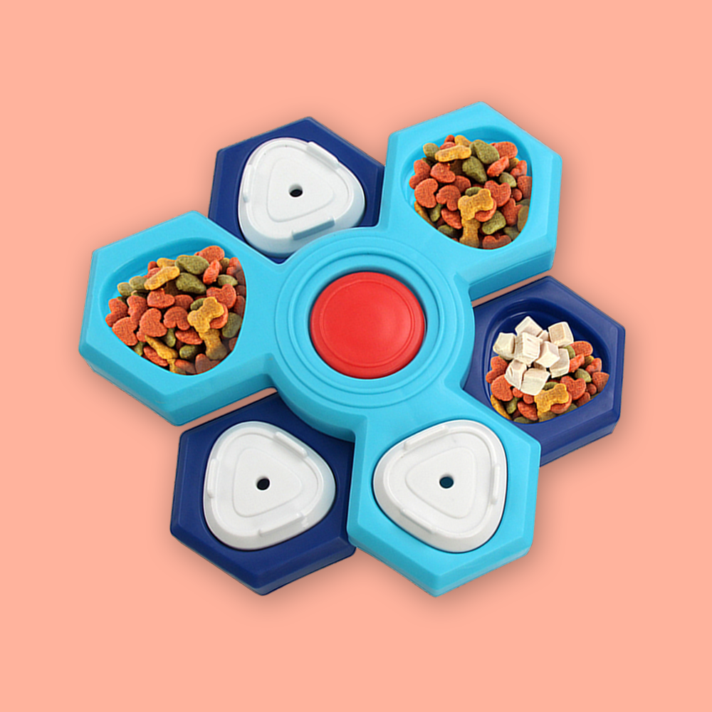 Tri-Spin Stackable Meal-Time Puzzle