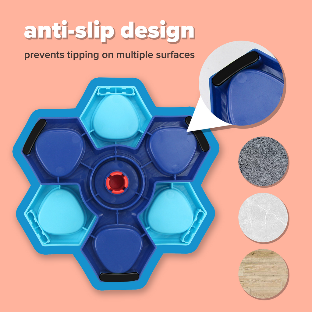 Tri-Spin Stackable Meal-Time Puzzle