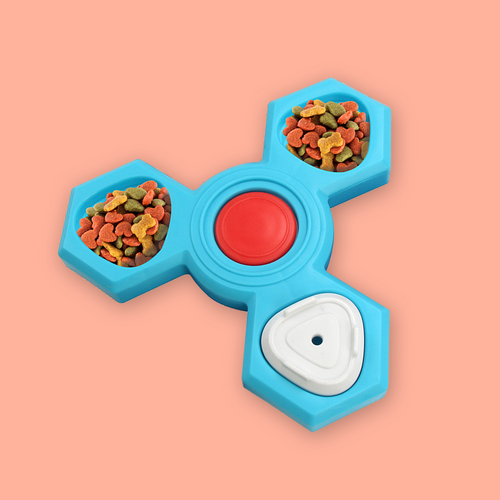 Tri-Spin Stackable Meal-Time Puzzle