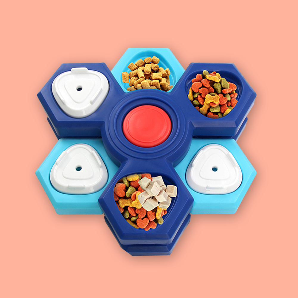 Tri-Spin Stackable Meal-Time Puzzle
