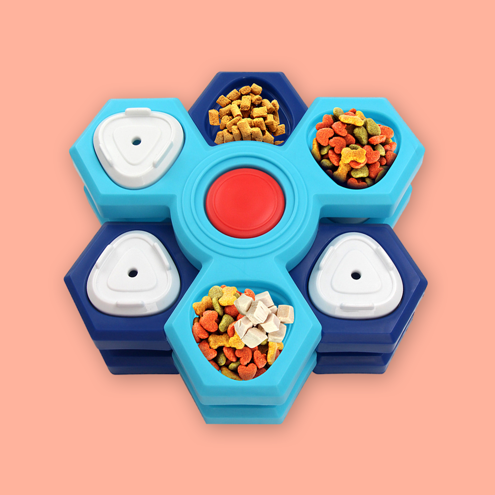 Tri-Spin Stackable Meal-Time Puzzle